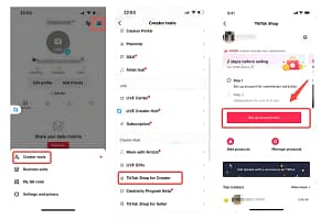 opening a tiktok shop