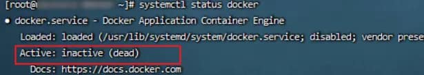 Docker daemon is running